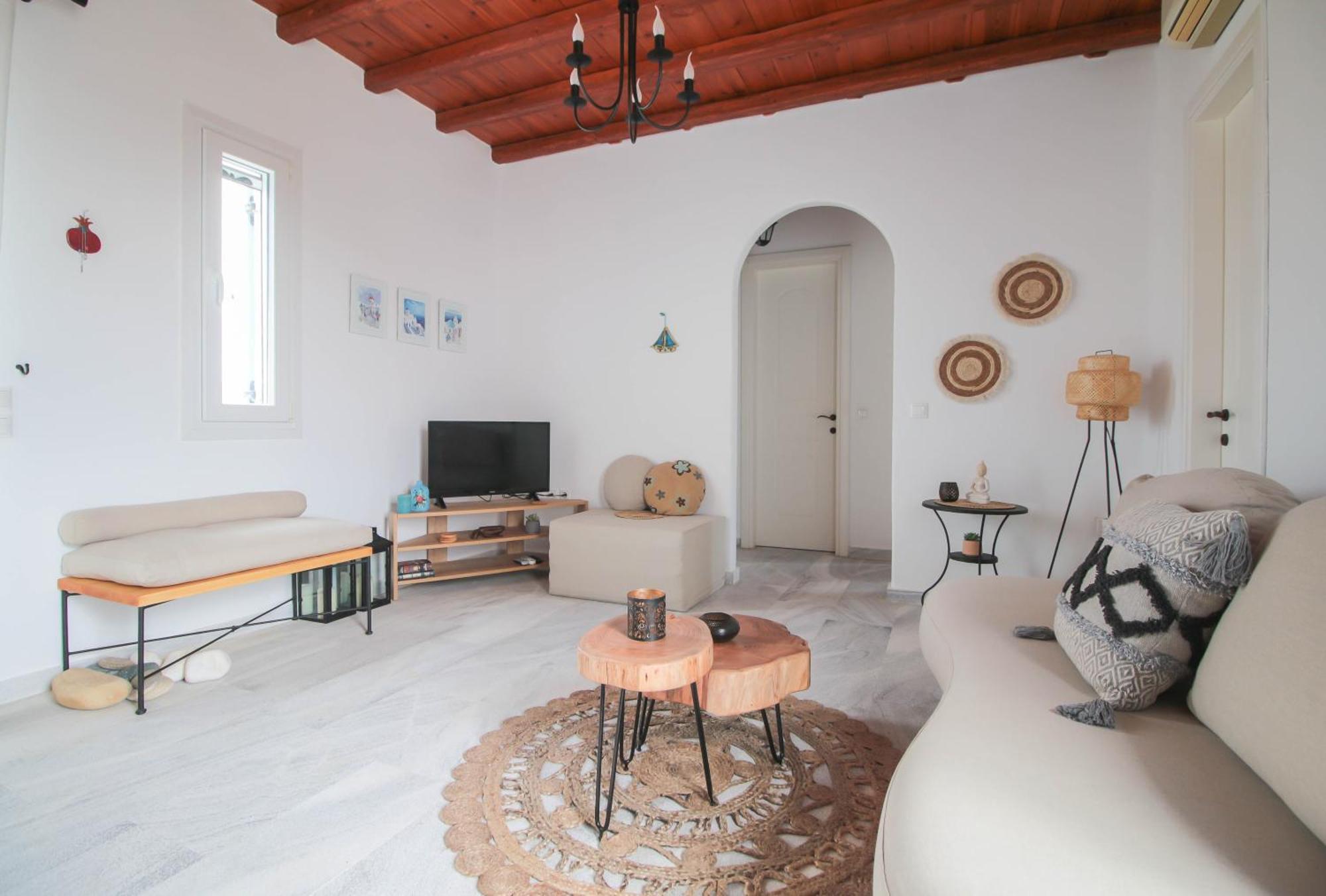 2Br Fully Equiped Cottage Home - Near The Beach アギオス・イオアニス エクステリア 写真